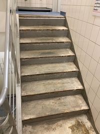 Treppe vorher